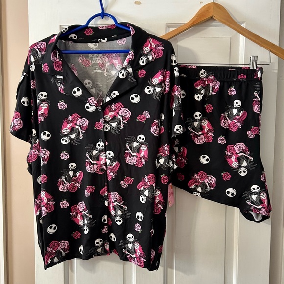 Women’s Nightmare Before Christmas Pajama/Lounge Set 3X - Picture 1 of 5